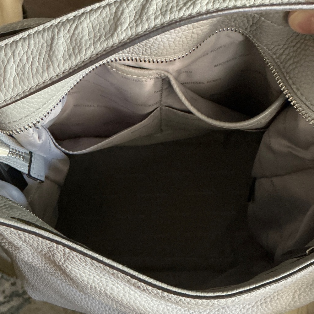 Michael Kors Gray Hobo Bag - Picture 4 of 7